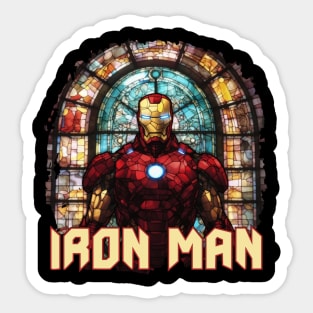 Face of Iron Sticker